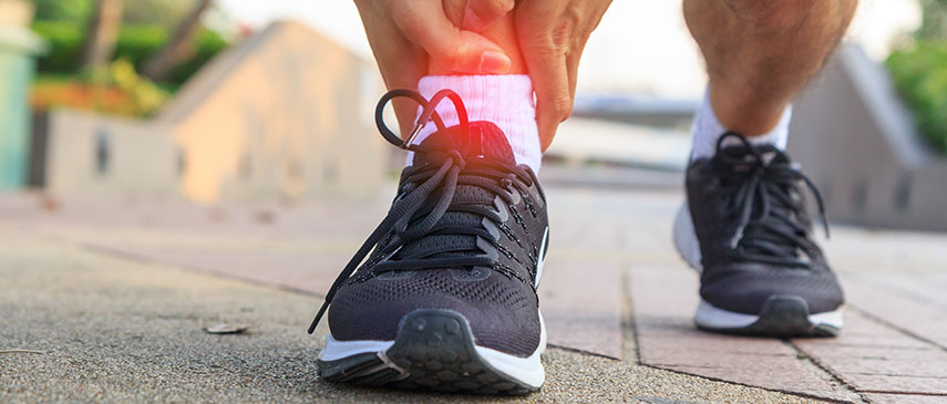 ankle pain sprains